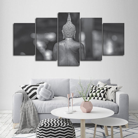 Generosity Buddha Multi Panel Canvas Wall Art