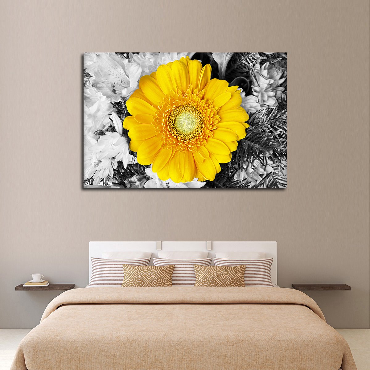 Gerbera Pop Multi Panel Canvas Wall Art
