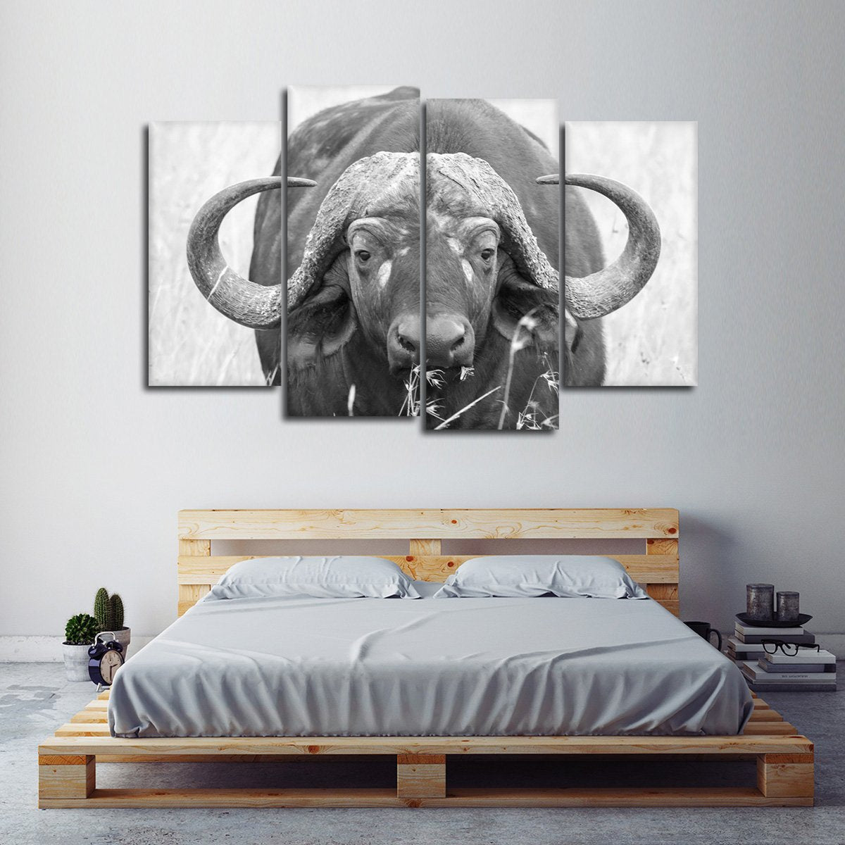 Giant Buffalo Multi Panel Canvas Wall Art