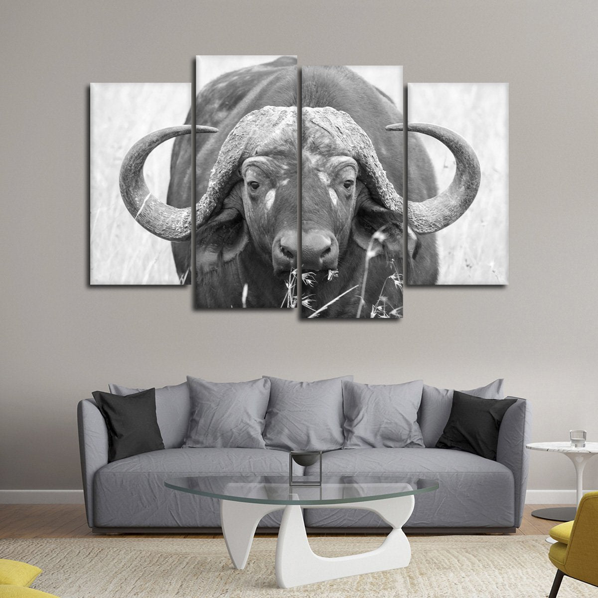 Giant Buffalo Multi Panel Canvas Wall Art