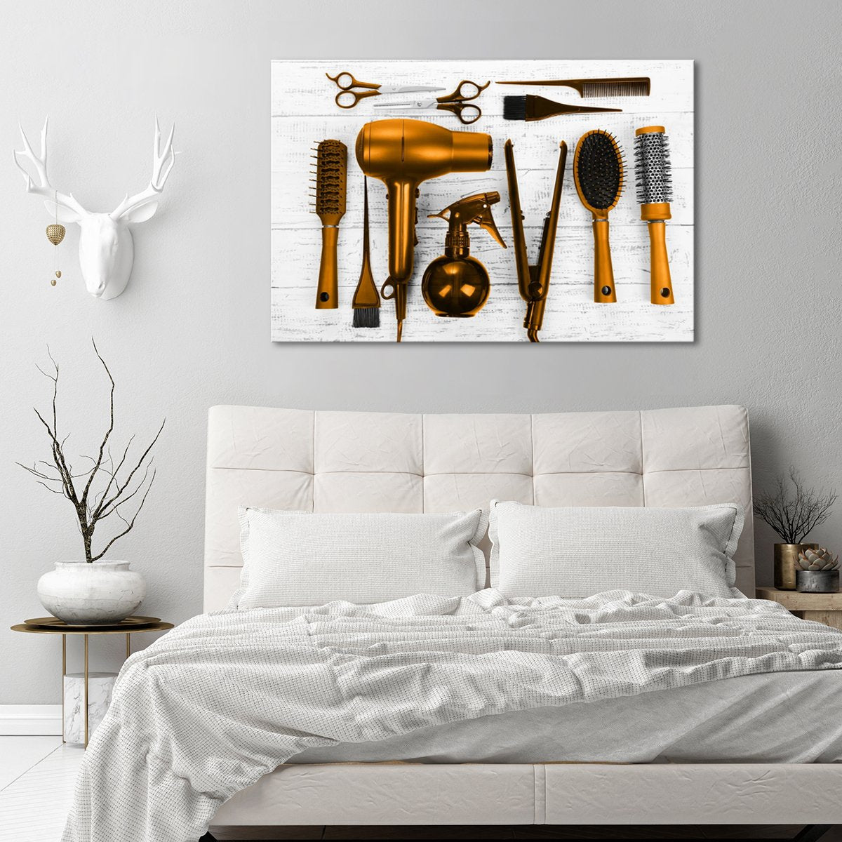 Golden Cut Multi Panel Canvas Wall Art