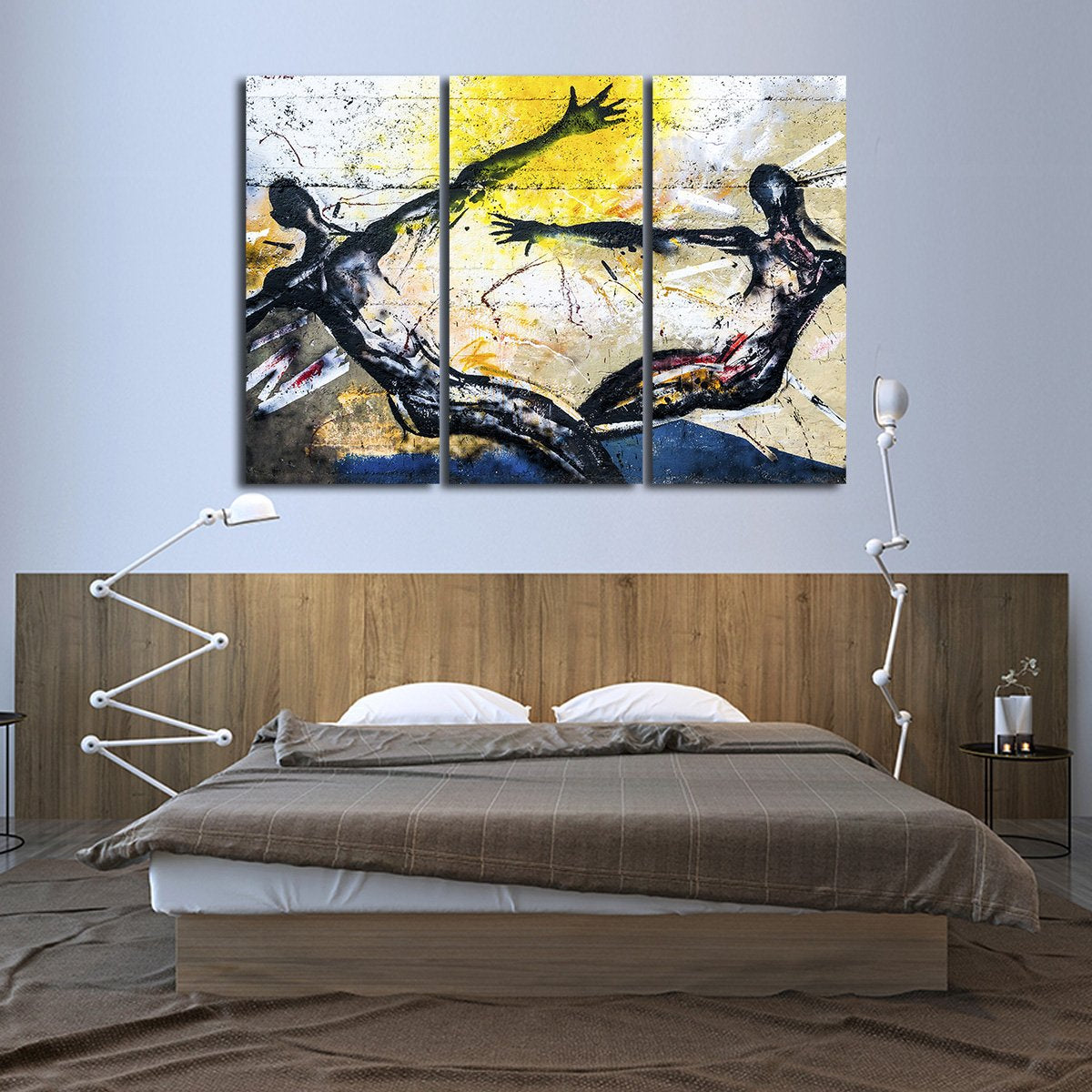 Graffiti Souls Multi Panel Canvas Wall Art