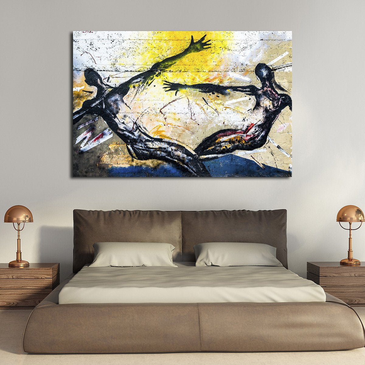 Graffiti Souls Multi Panel Canvas Wall Art