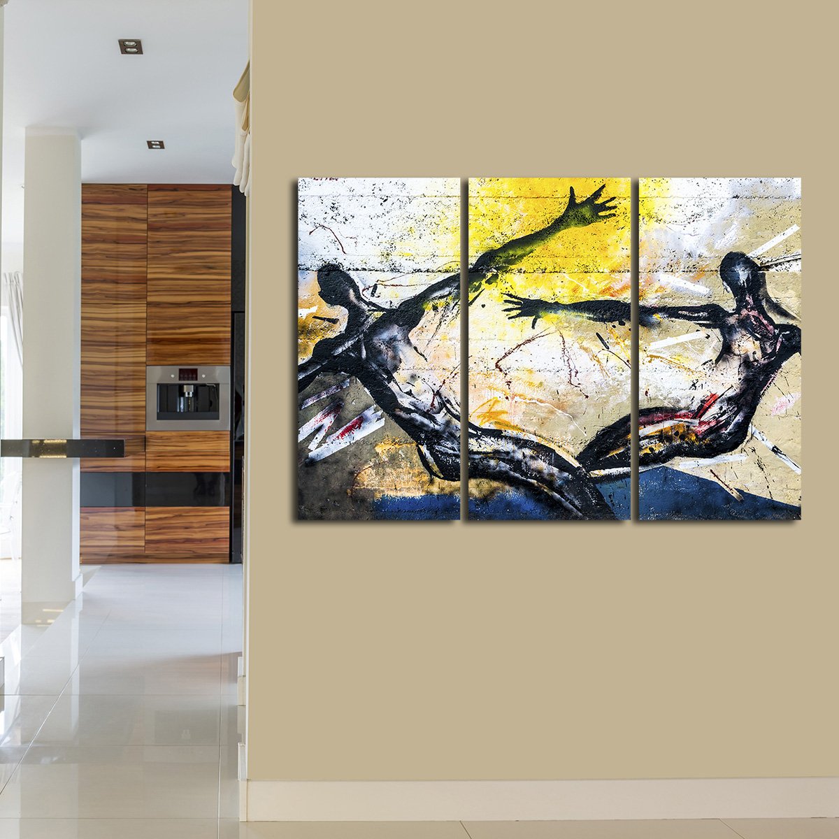 Graffiti Souls Multi Panel Canvas Wall Art