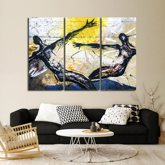 Graffiti Souls Multi Panel Canvas Wall Art