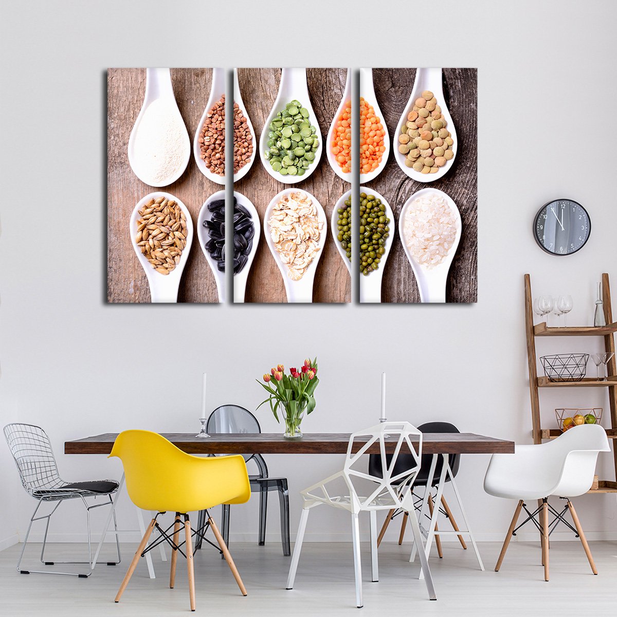 Grains Multi Panel Canvas Wall Art
