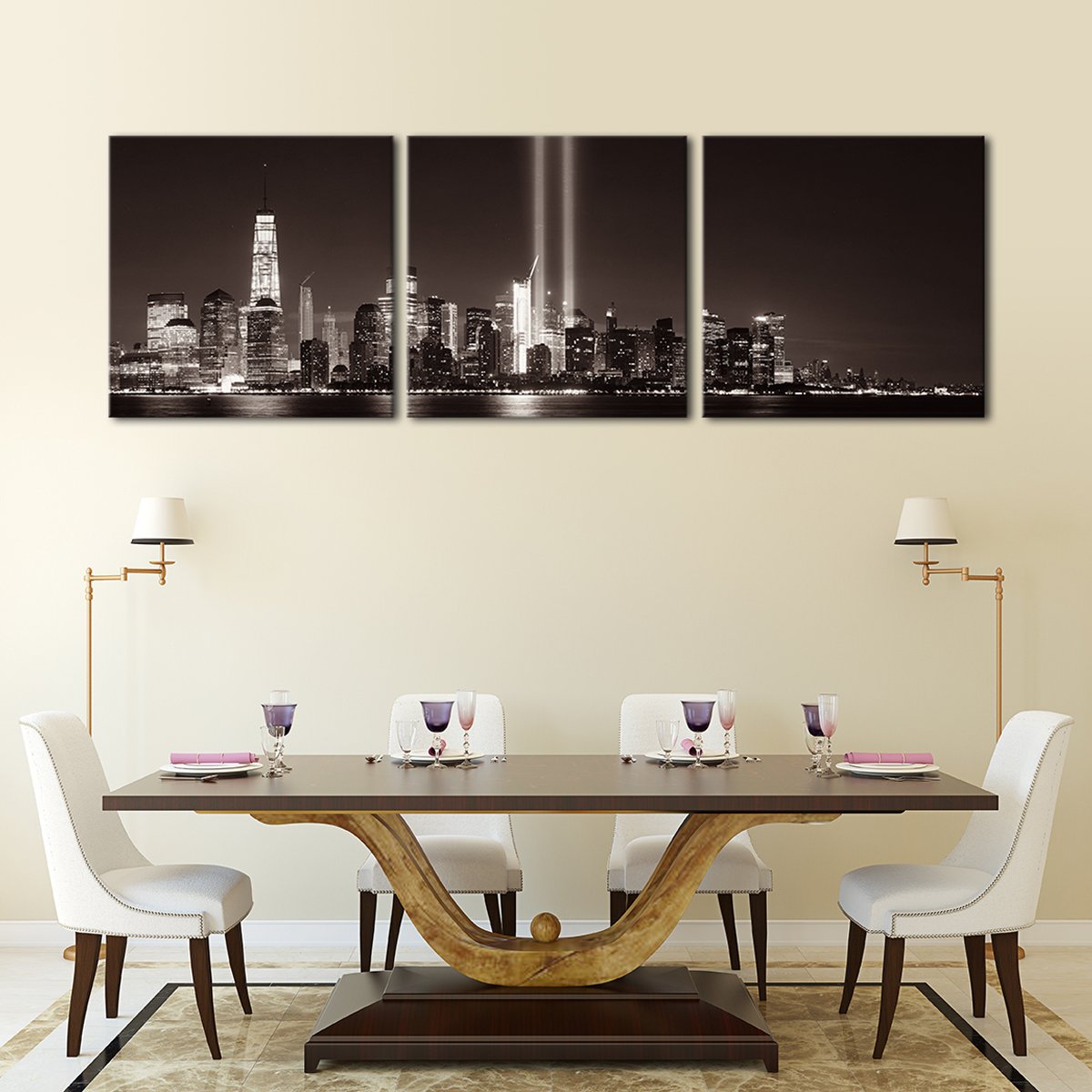 Ground Zero NYC Multi Panel Canvas Wall Art