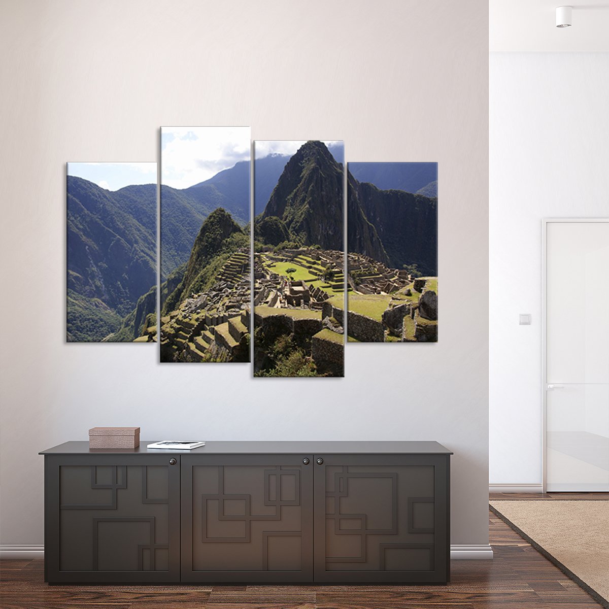 Machu Picchu Multi Panel Canvas Wall Art