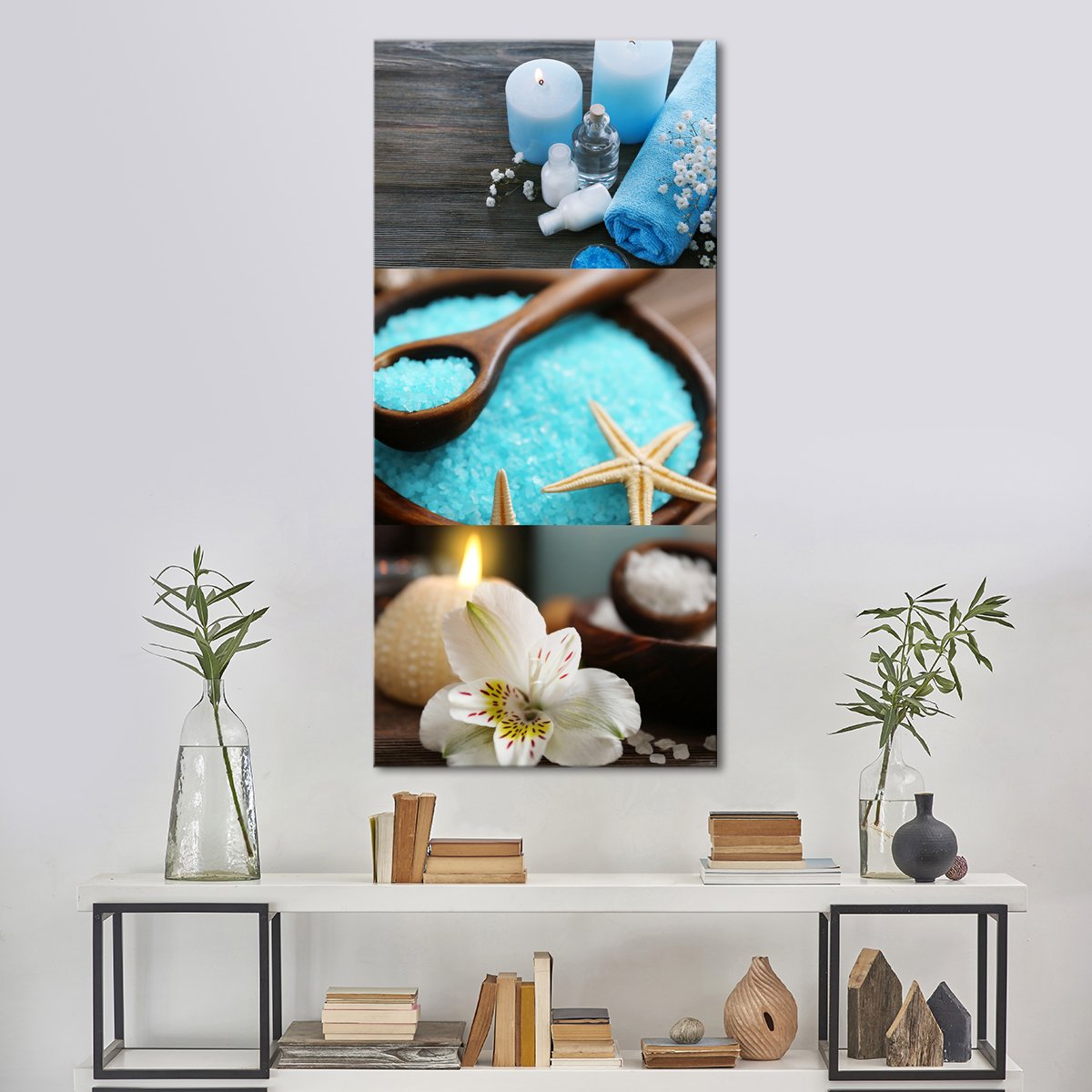 Spa Day Multi Panel Canvas Wall Art