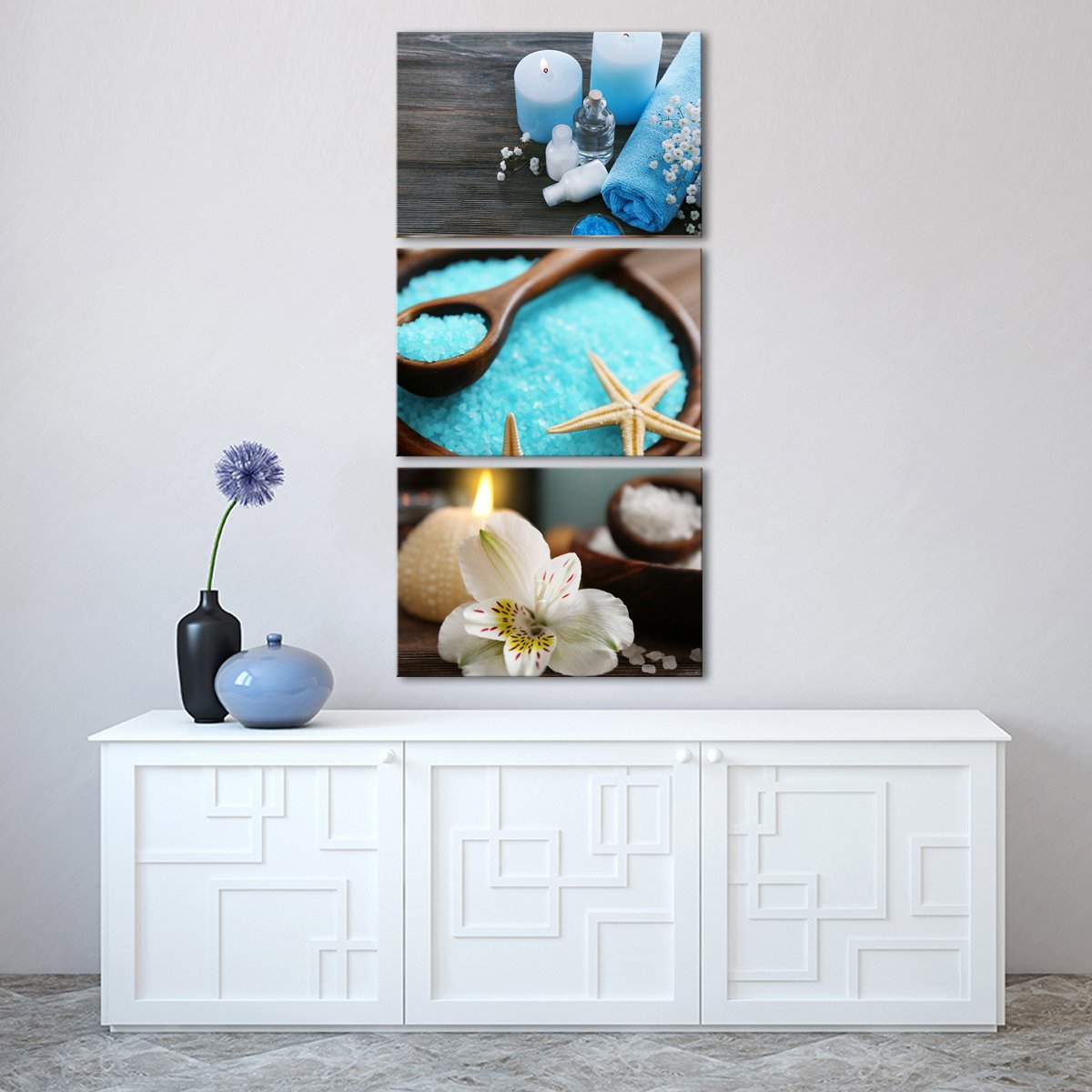 Spa Day Multi Panel Canvas Wall Art
