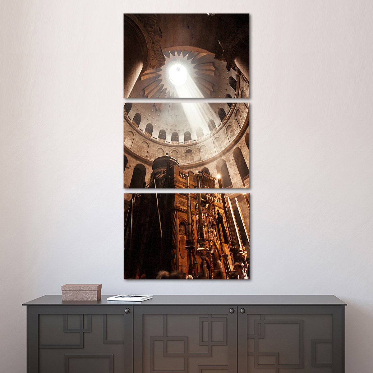 Church of the Holy Sepulchre Multi Panel Canvas Wall Art