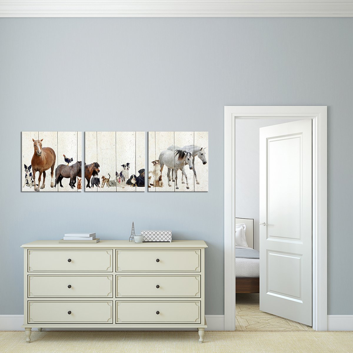 Peculiar Pals Multi Panel Canvas Wall Art