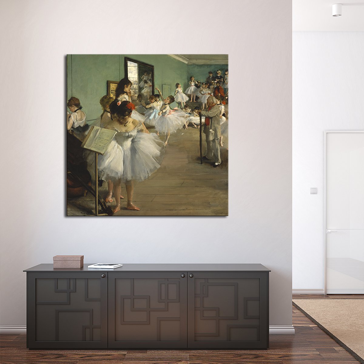 The Dance Class Canvas Wall Art