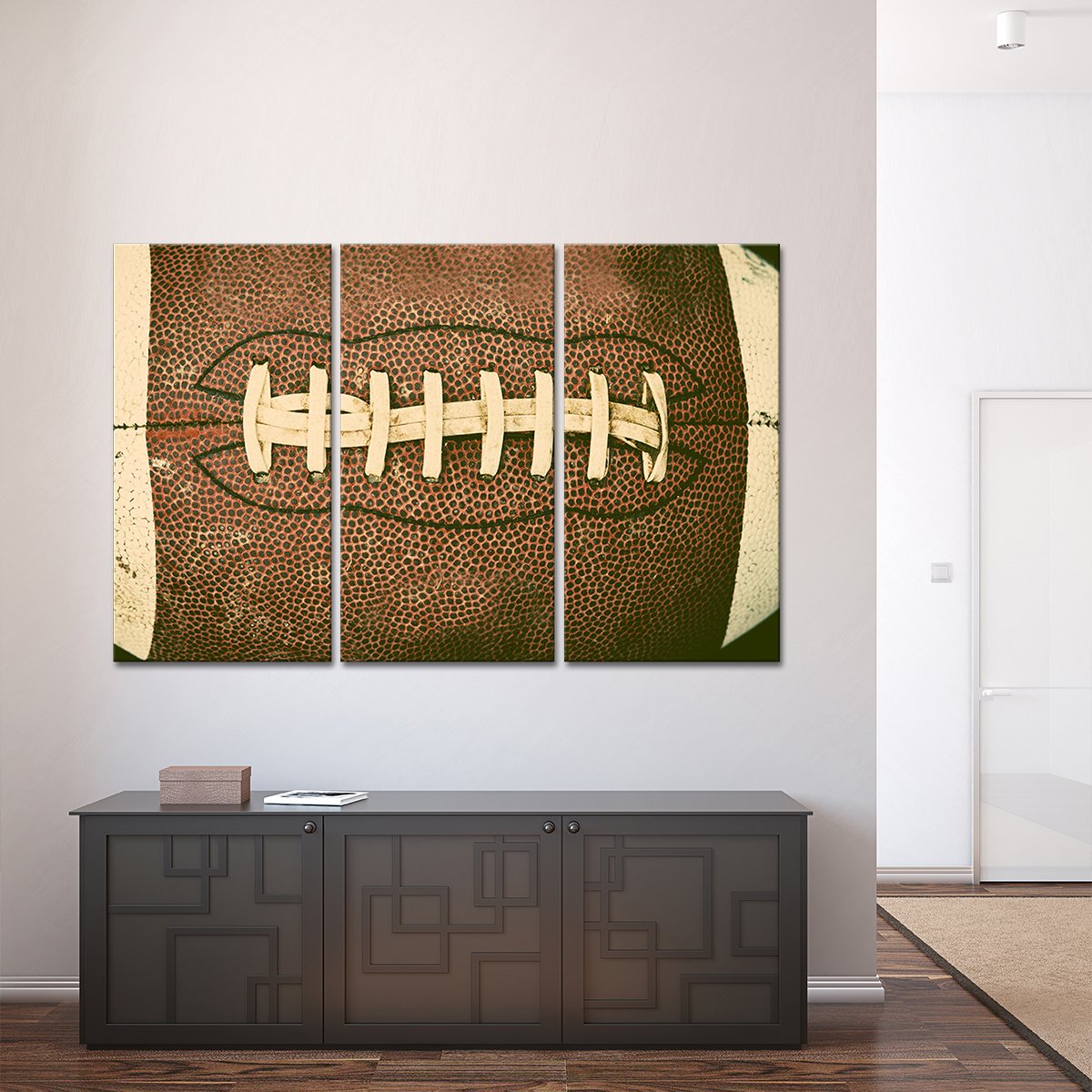 Football Multi Panel Canvas Wall Art