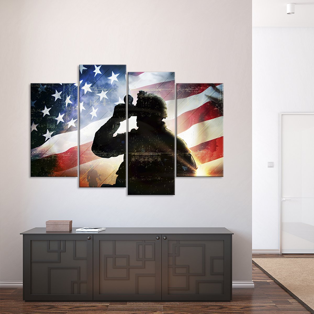 Worth Fighting For Multi Panel Canvas Wall Art