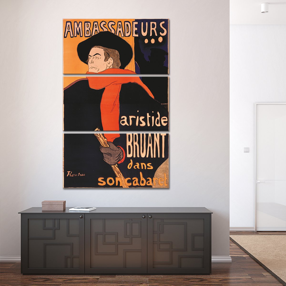 Ambassadeurs Multi Panel Canvas Wall Art