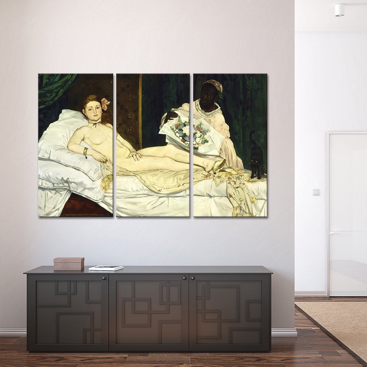 Olympia Multi Panel Canvas Wall Art