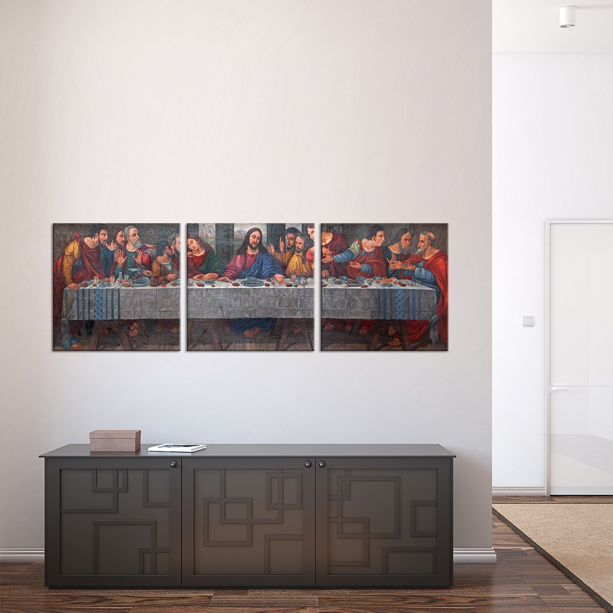 Church Santa Maria Della Scala Multi Panel Canvas Wall Art