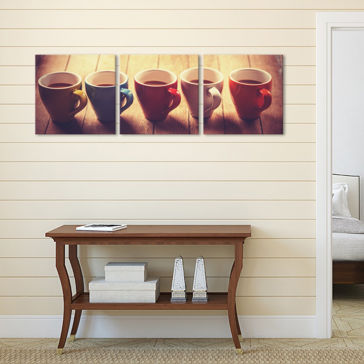 Grab Your Favorite Coffee Multi Panel Canvas Wall Art