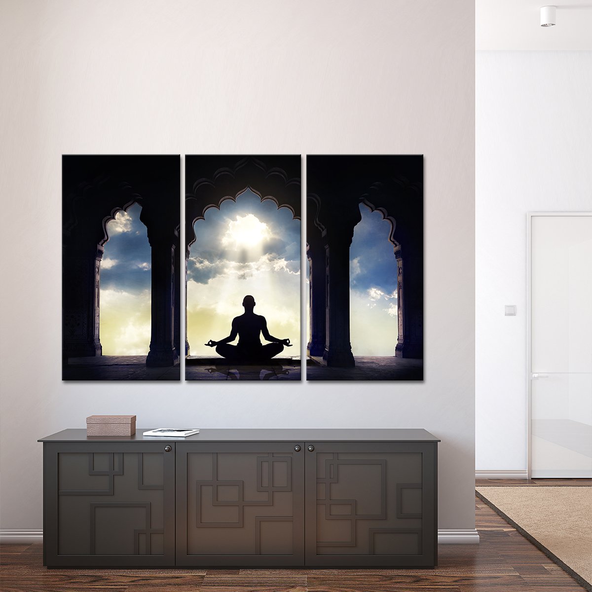 Meditation Multi Panel Canvas Wall Art