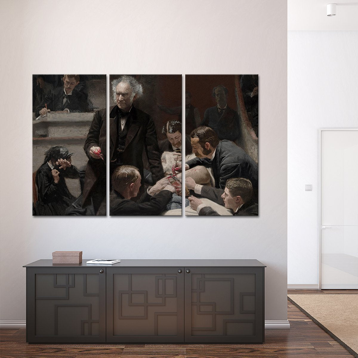 The Gross Clinic Multi Panel Canvas Wall Art