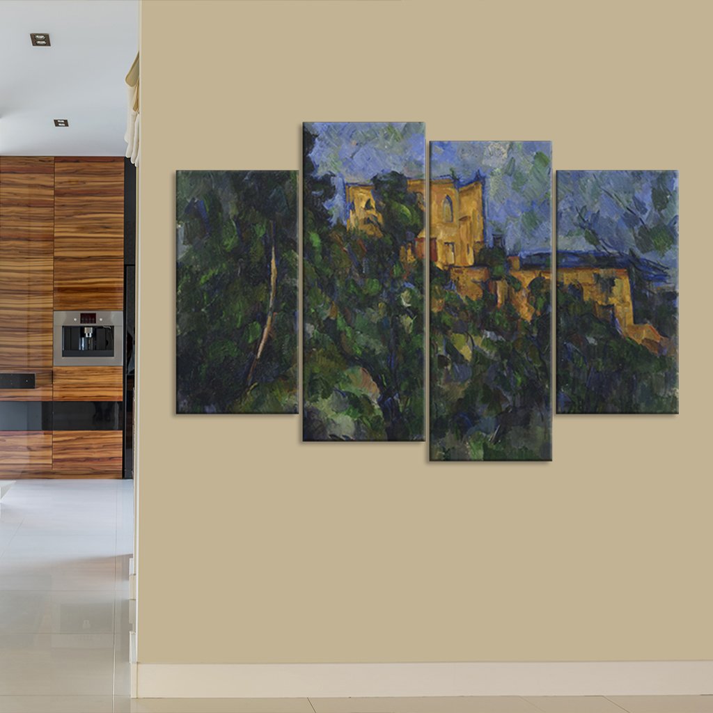 Chateau Noir Multi Panel Canvas Wall Art