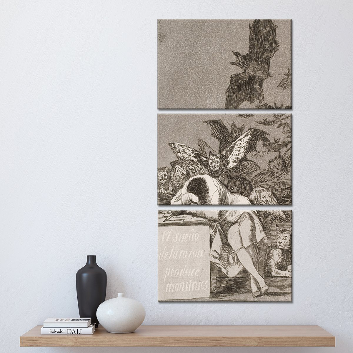 The Sleep Of Reason Multi Panel Canvas Wall Art