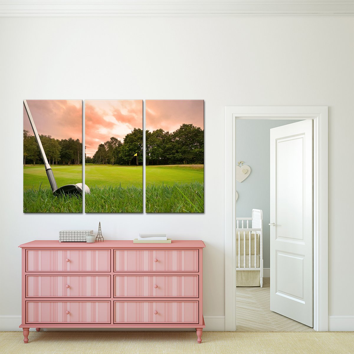 Fairway Multi Panel Canvas Wall Art