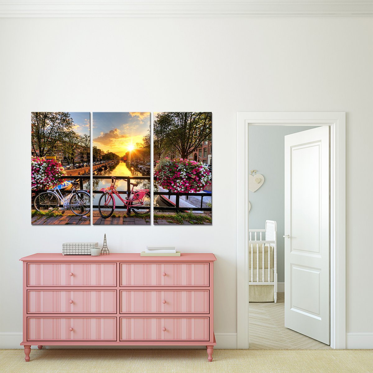 Amsterdam Multi Panel Canvas Wall Art