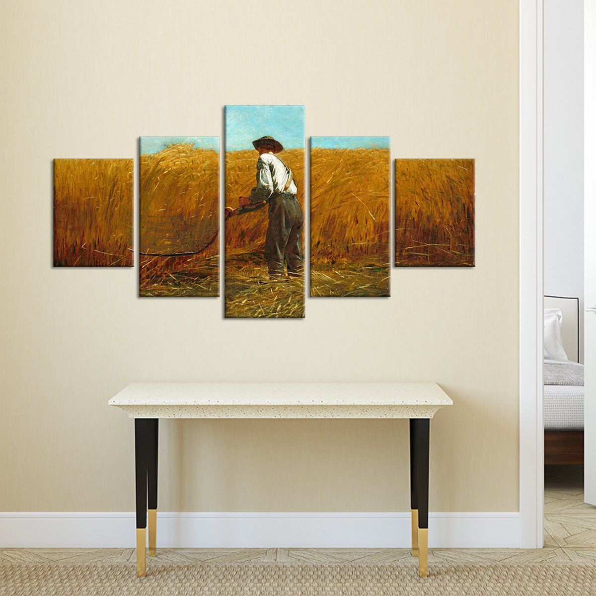 The Veteran In A New Field Multi Panel Canvas Wall Art