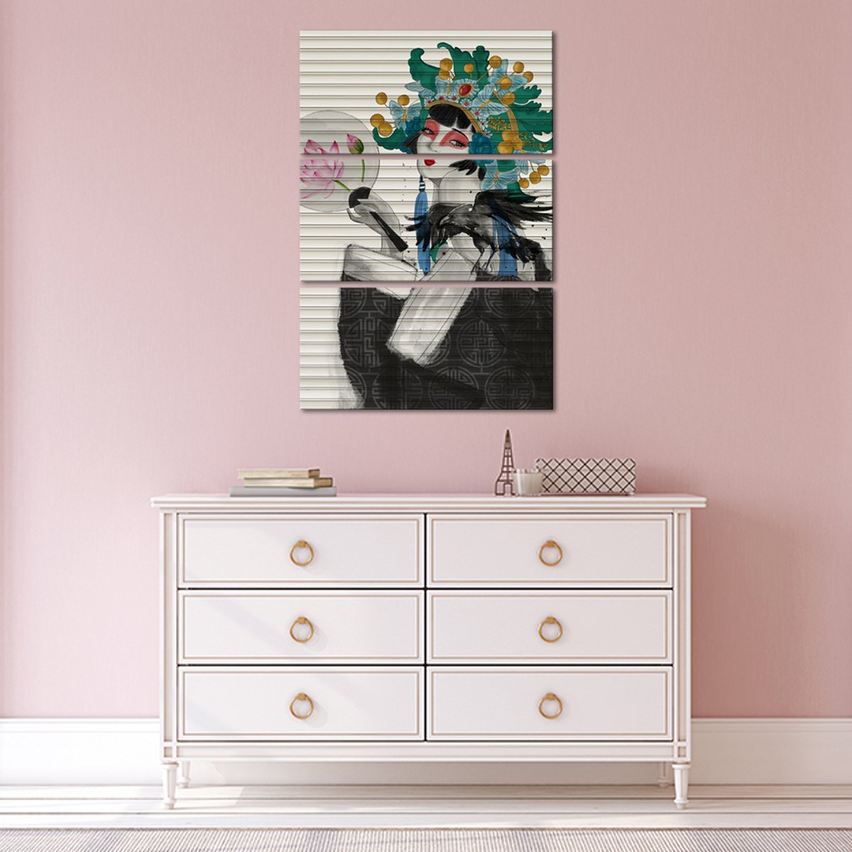 Japanese Garage Graffiti Multi Panel Canvas Wall Art