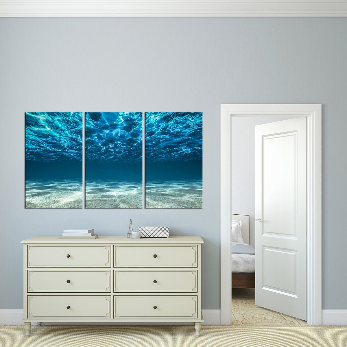 Underwater Multi Panel Canvas Wall Art