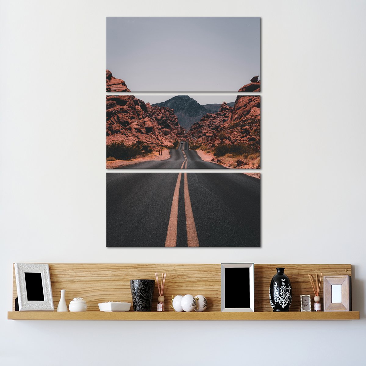 Life Is A Highway Multi Panel Canvas Wall Art