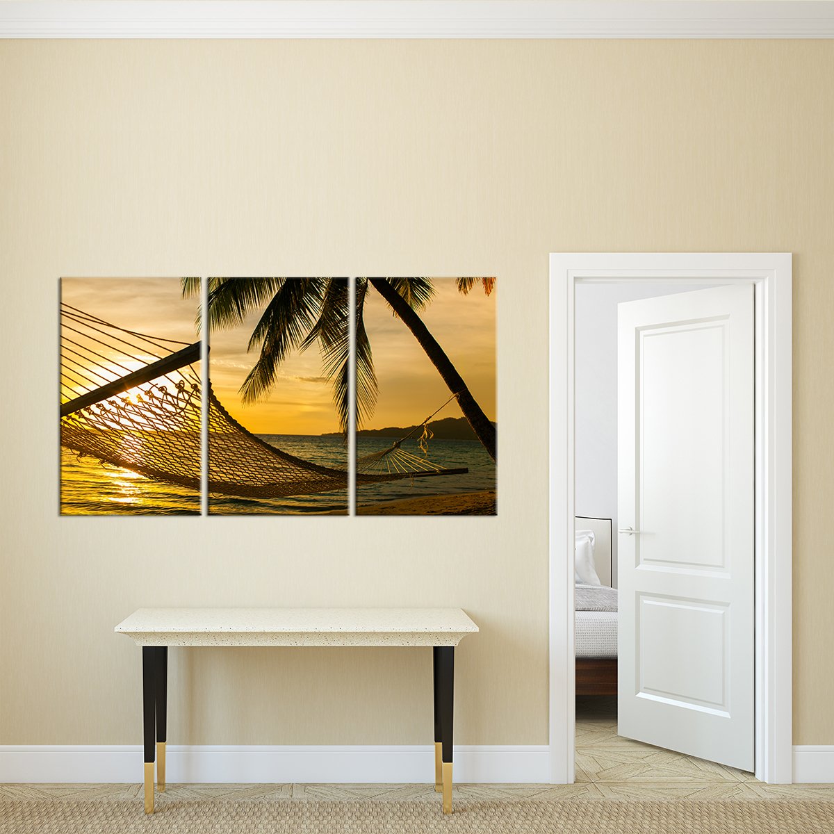 Hammock Multi Panel Canvas Wall Art