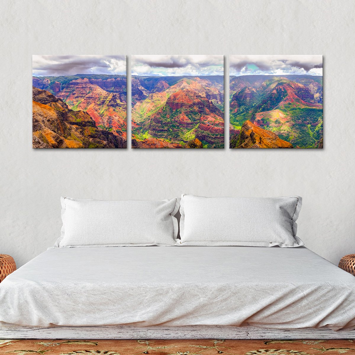 Hawaiian Landscape Multi Panel Canvas Wall Art