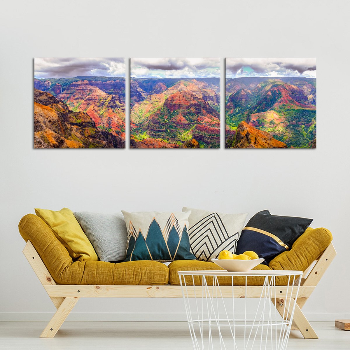 Hawaiian Landscape Multi Panel Canvas Wall Art