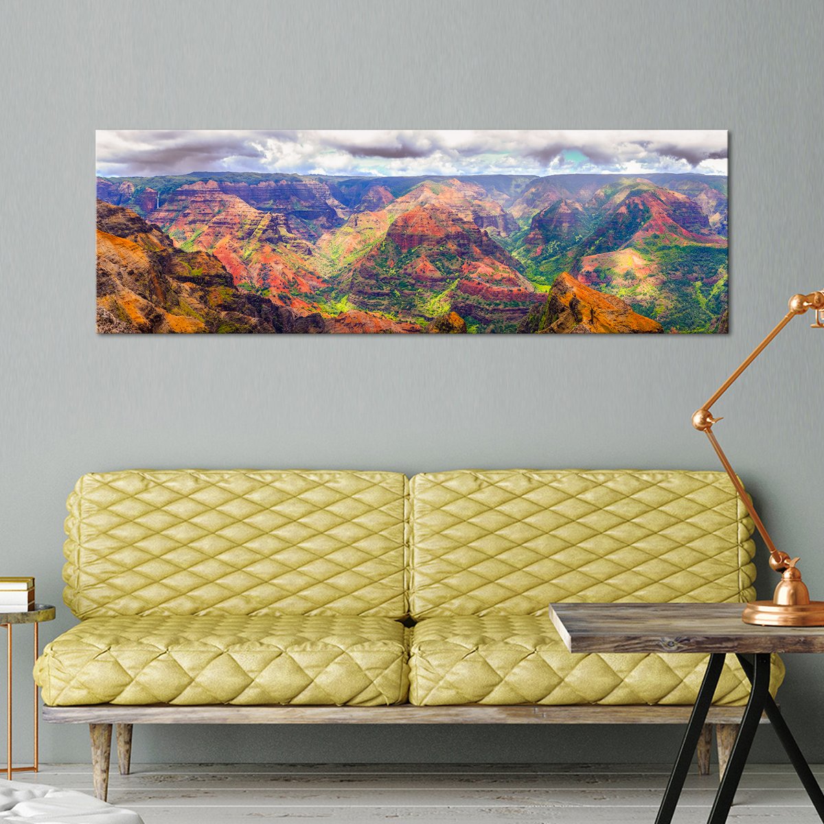 Hawaiian Landscape Multi Panel Canvas Wall Art