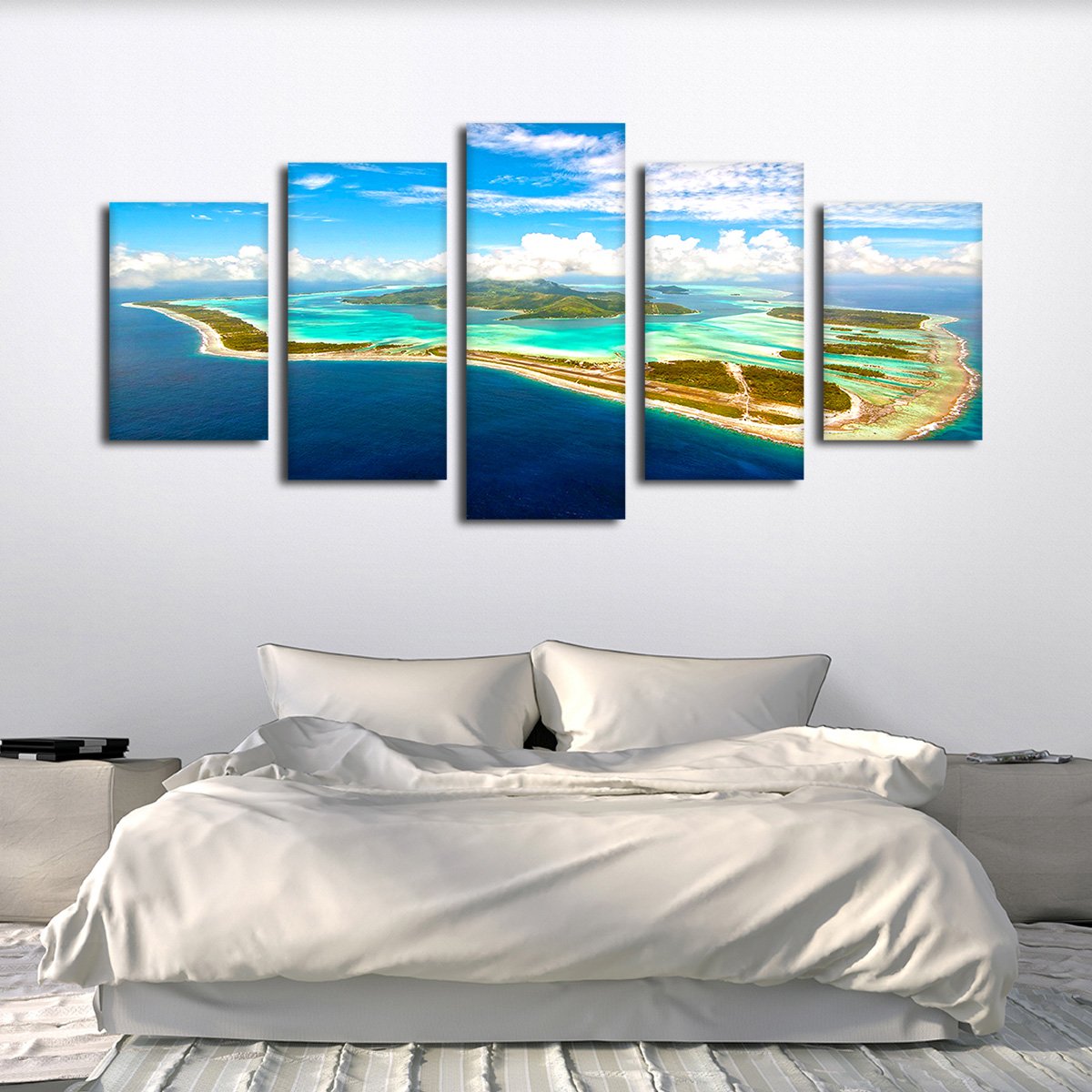 Heaven On Earth Multi Panel Canvas Wall Art