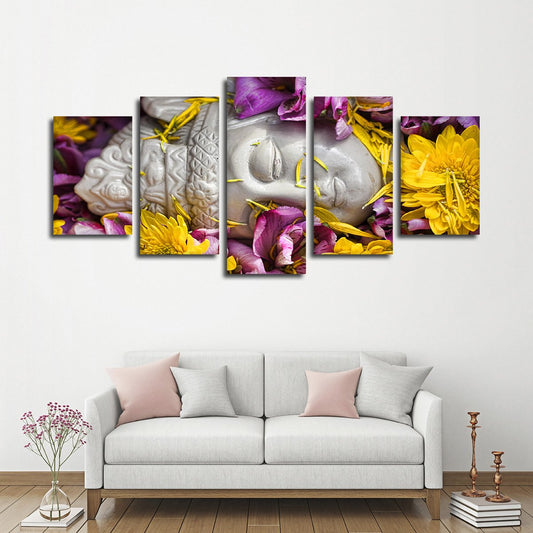 Hidden Buddha Multi Panel Canvas Wall Art