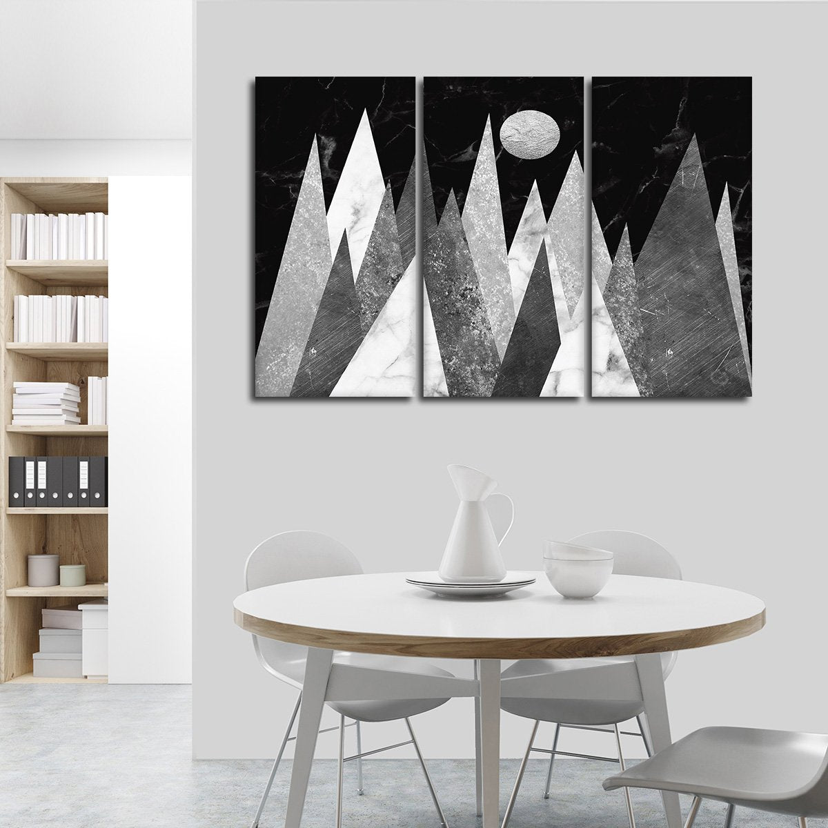 Hip Mountains Multi Panel Canvas Wall Art