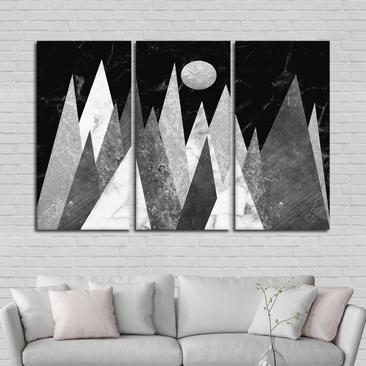 Hip Mountains Multi Panel Canvas Wall Art