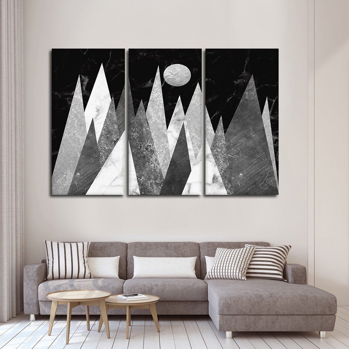 Hip Mountains Multi Panel Canvas Wall Art