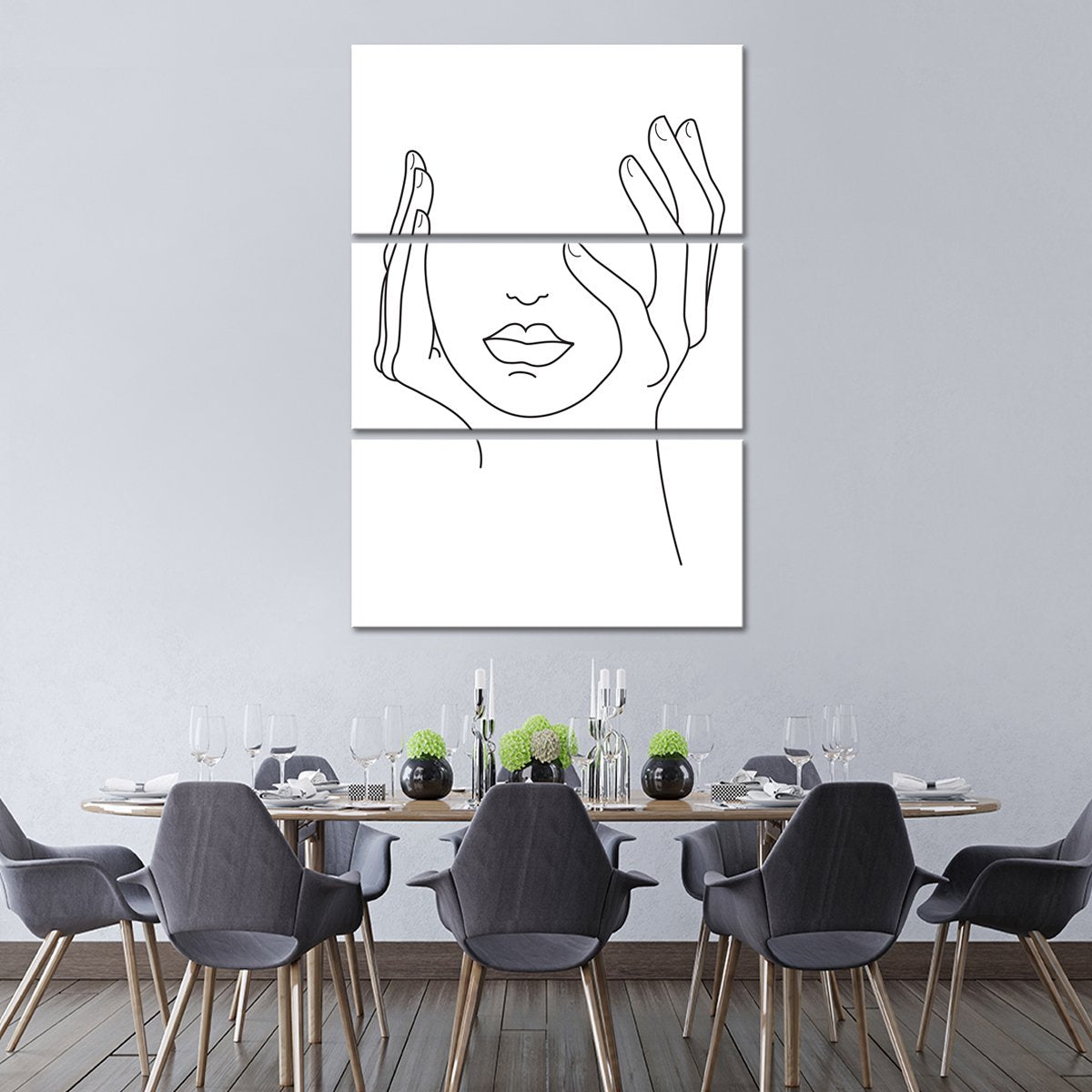 Hold Your Head Up Multi Panel Canvas Wall Art