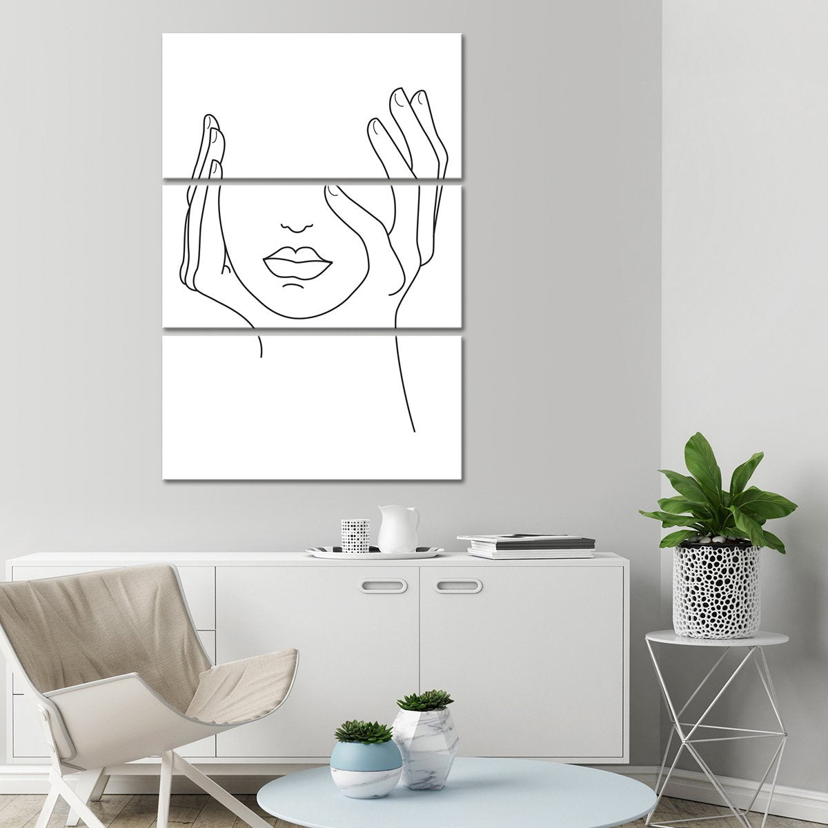 Hold Your Head Up Multi Panel Canvas Wall Art