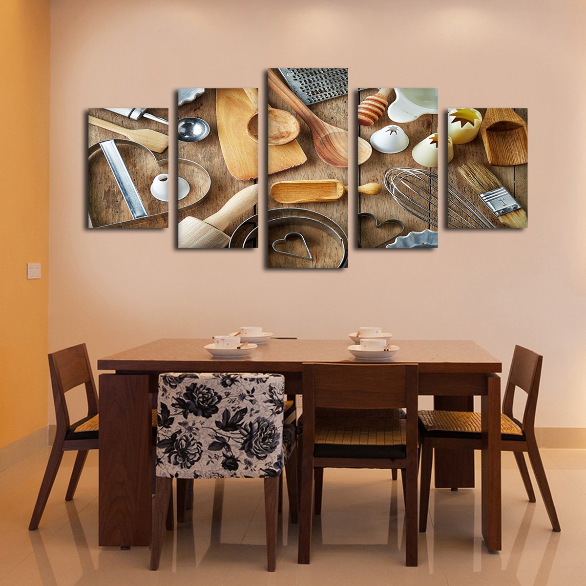 Homemade Baking Multi Panel Canvas Wall Art