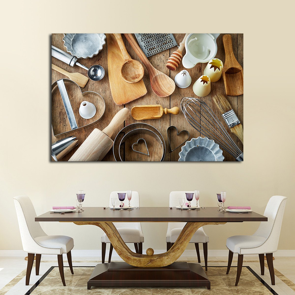 Homemade Baking Multi Panel Canvas Wall Art