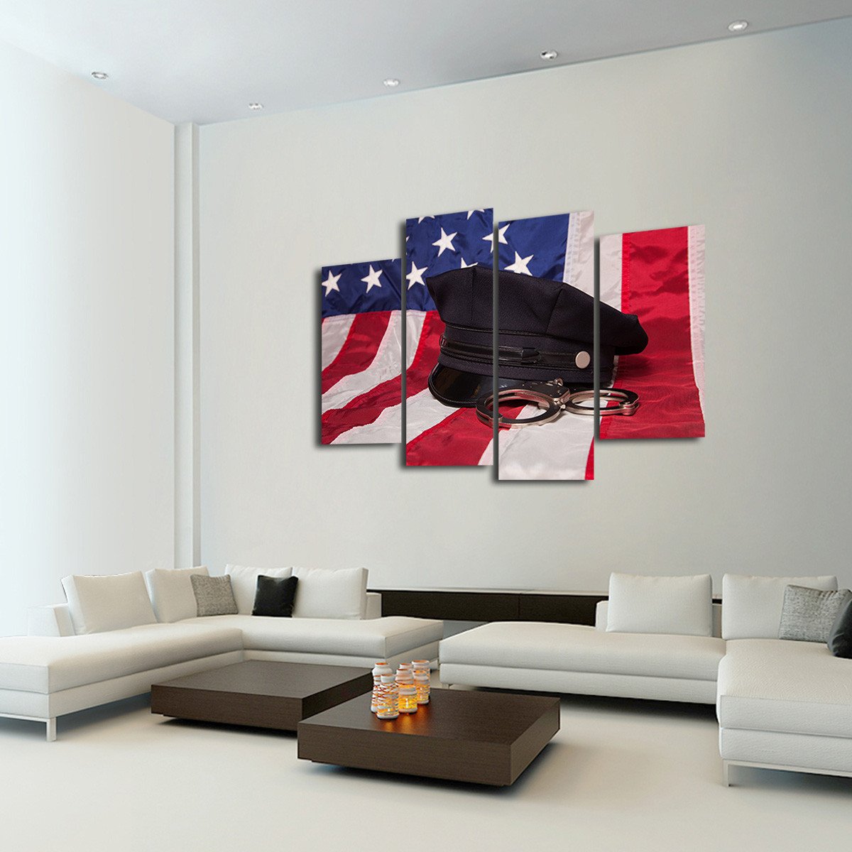 Honor Multi Panel Canvas Wall Art
