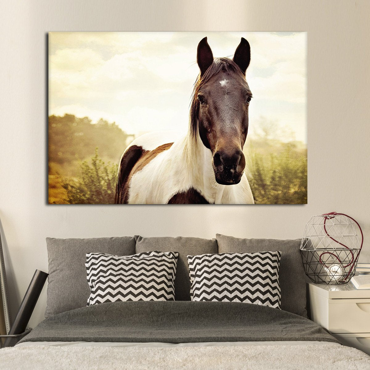 Horse Best Friend Multi Panel Canvas Wall Art