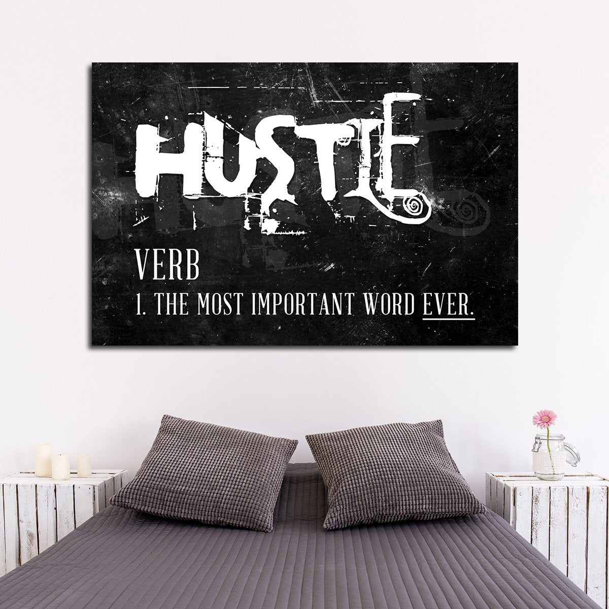 Hustle Multi Panel Canvas Wall Art