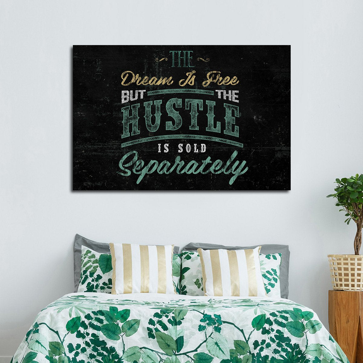 Hustle Sold Separately Multi Panel Canvas Wall Art